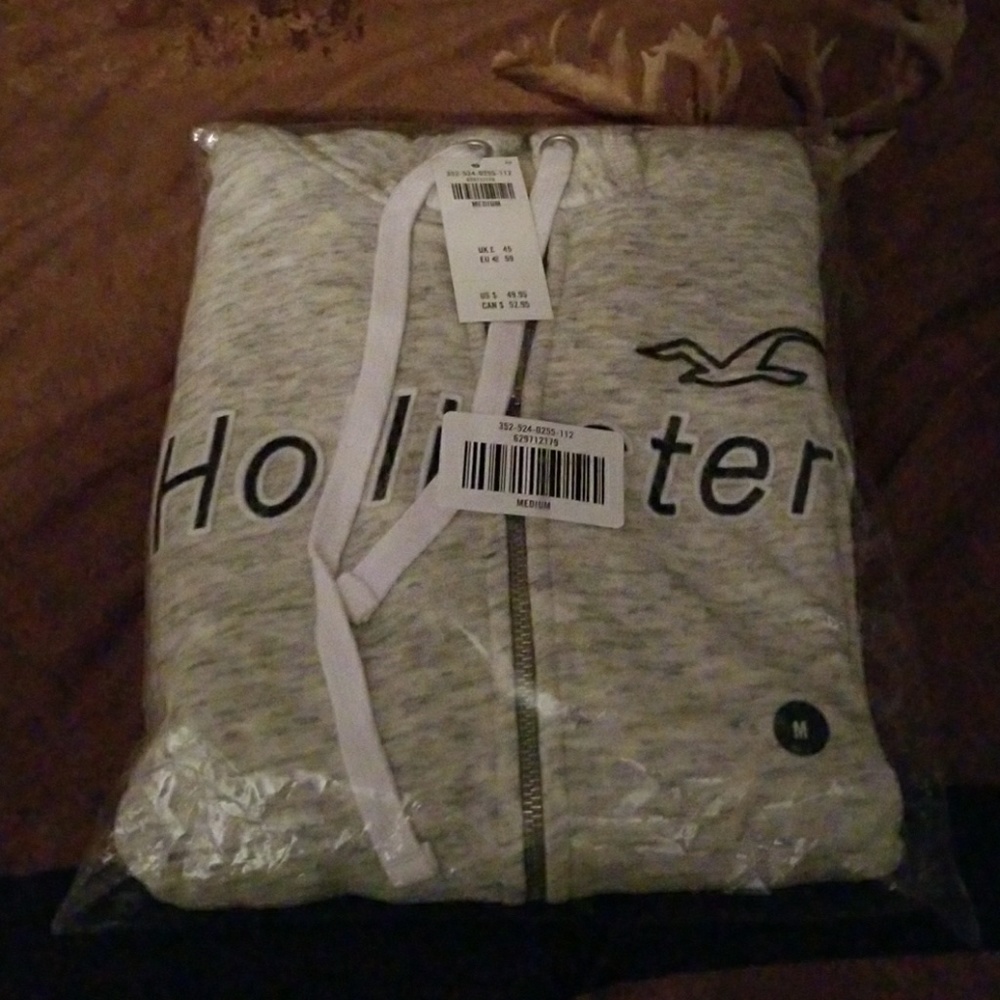 Hollister woman's graphic full-zip hoodie